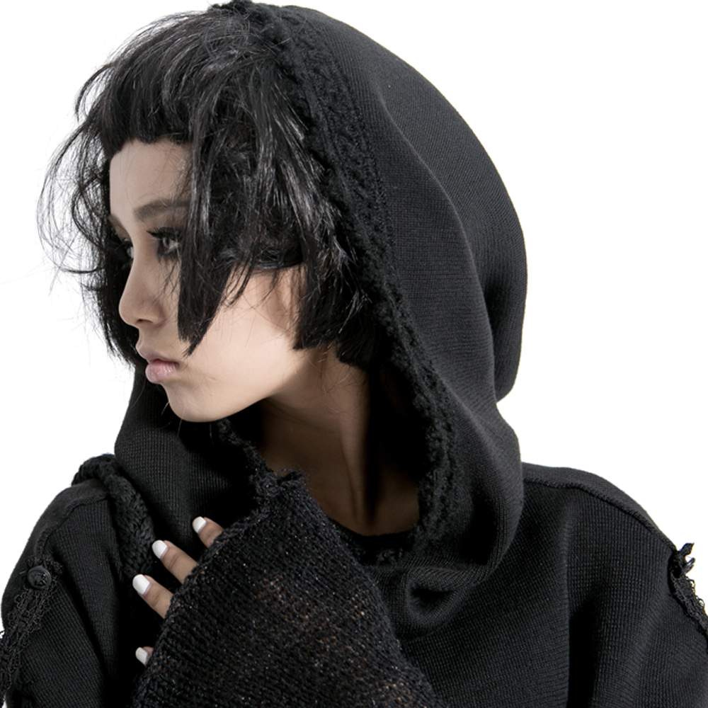 Punk Rave Aletris Cropped Poncho