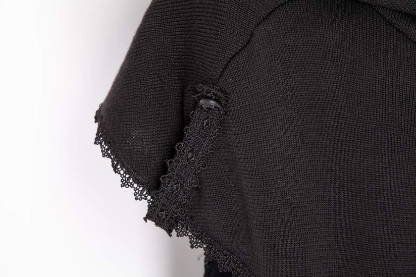 Punk Rave Aletris Cropped Poncho