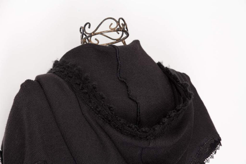 Punk Rave Aletris Cropped Poncho