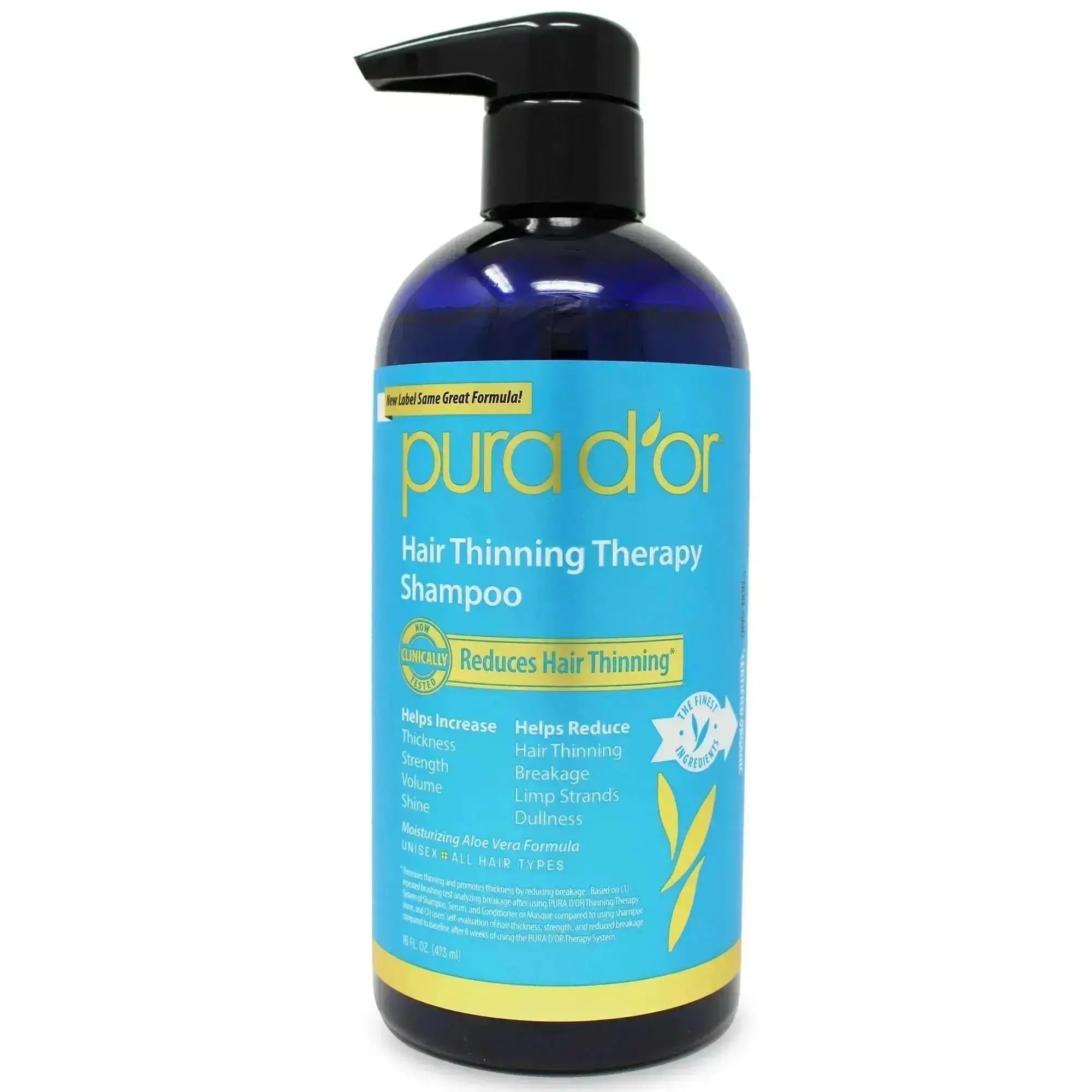 Shampoo for Hair Thinning & Hair Loss Treatment | Pura d'or by Ammuri