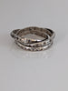 925 Silver Interlinking Bands Ring – Handmade Equestrian Jewellery by Silver Steed