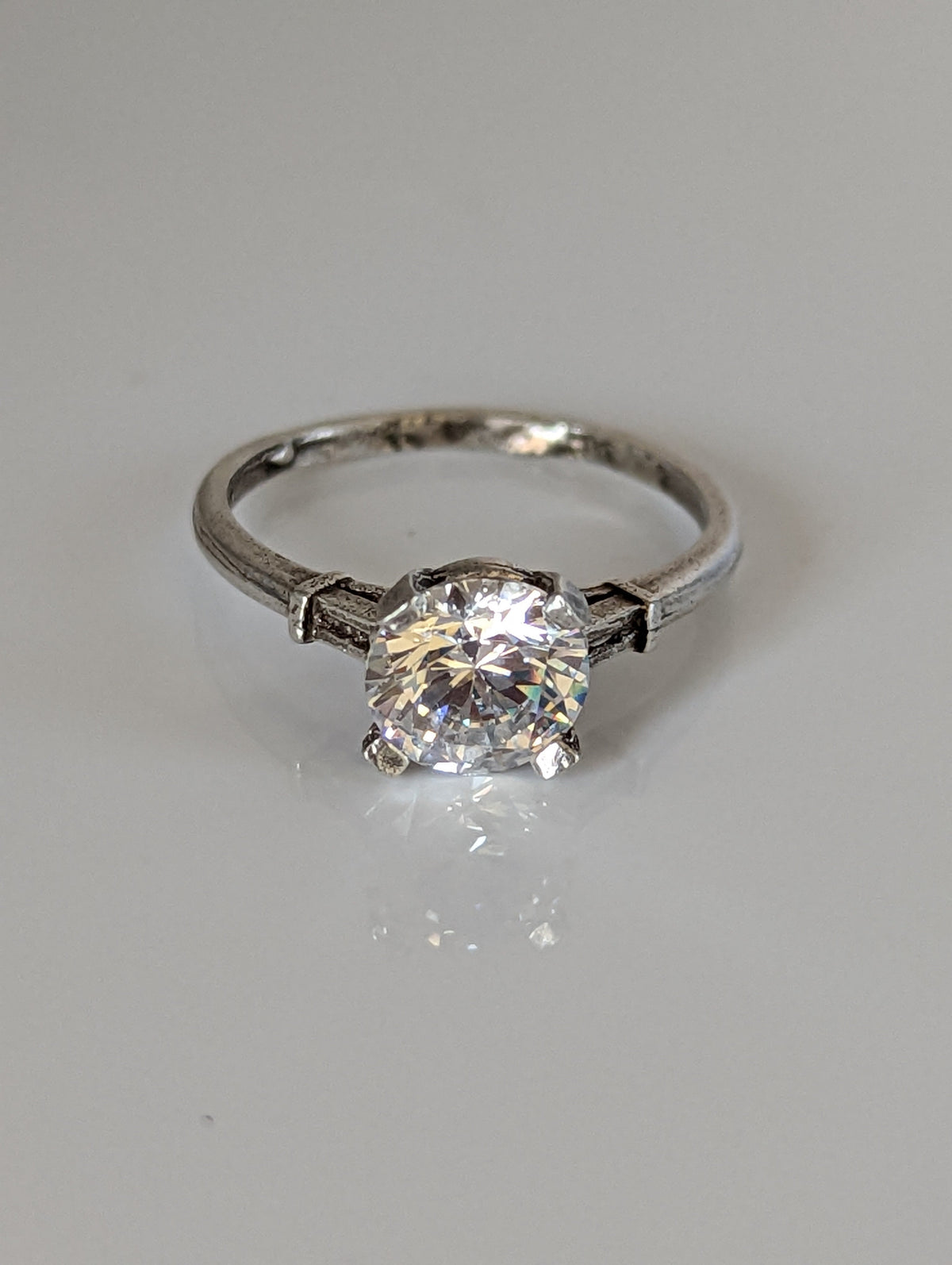 925 Silver Zirconia Ring – Handmade Elegant Sparkle for Any Occasion