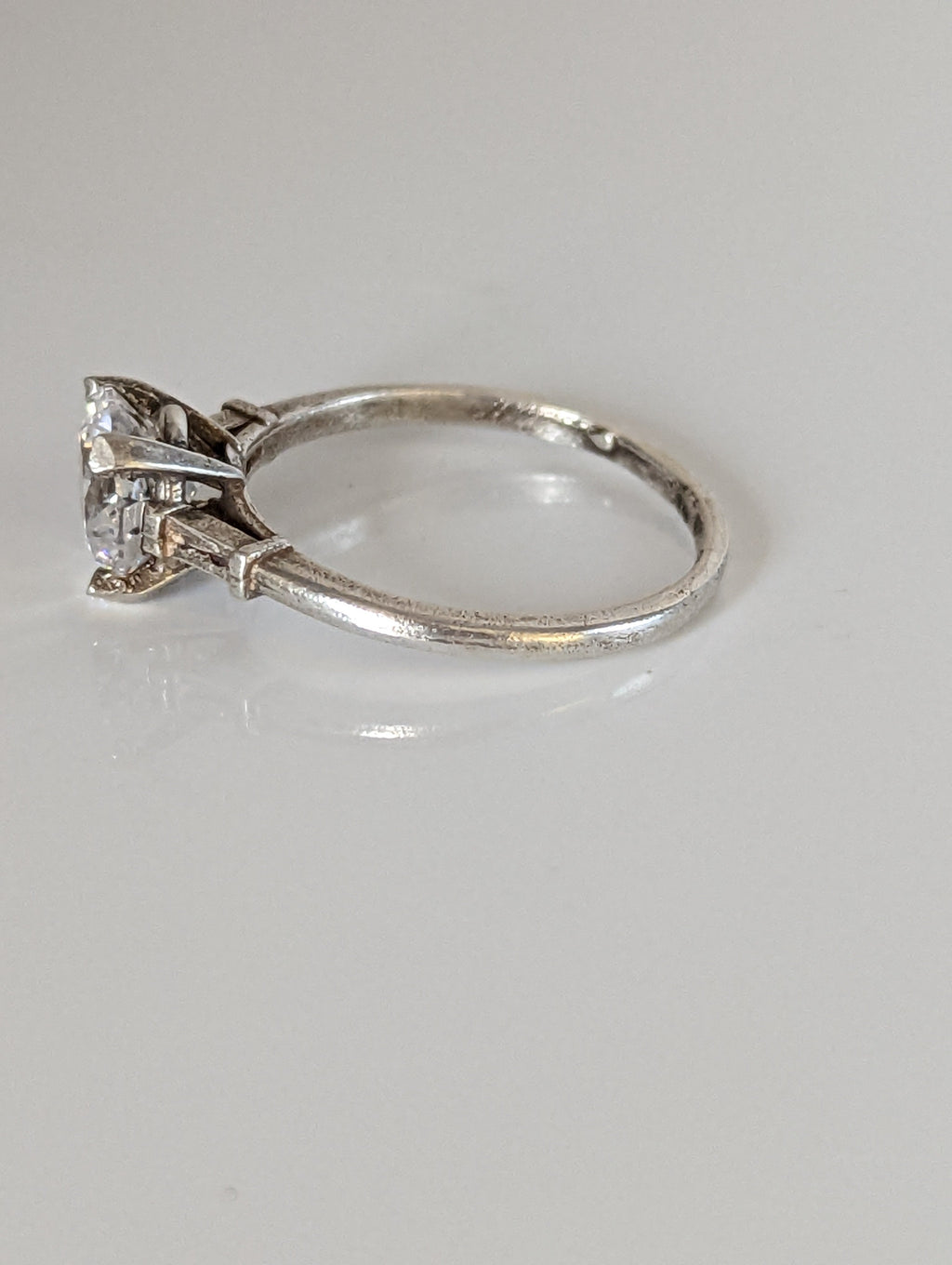 925 Silver Zirconia Ring – Handmade Elegant Sparkle for Any Occasion