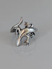 Silver Steed Lizard Ring