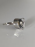 Silver Steed Teapot Silver Ring