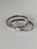 Silver Steed Two Interlinking Bands