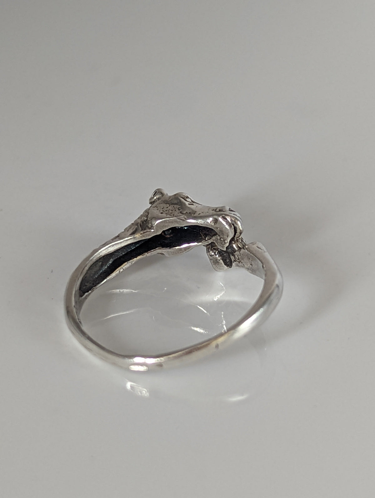925 Silver Horse Head & Hoof Ring – Equestrian Gift for Him or Her