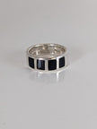 Silver Steed Black Mass Silver Band