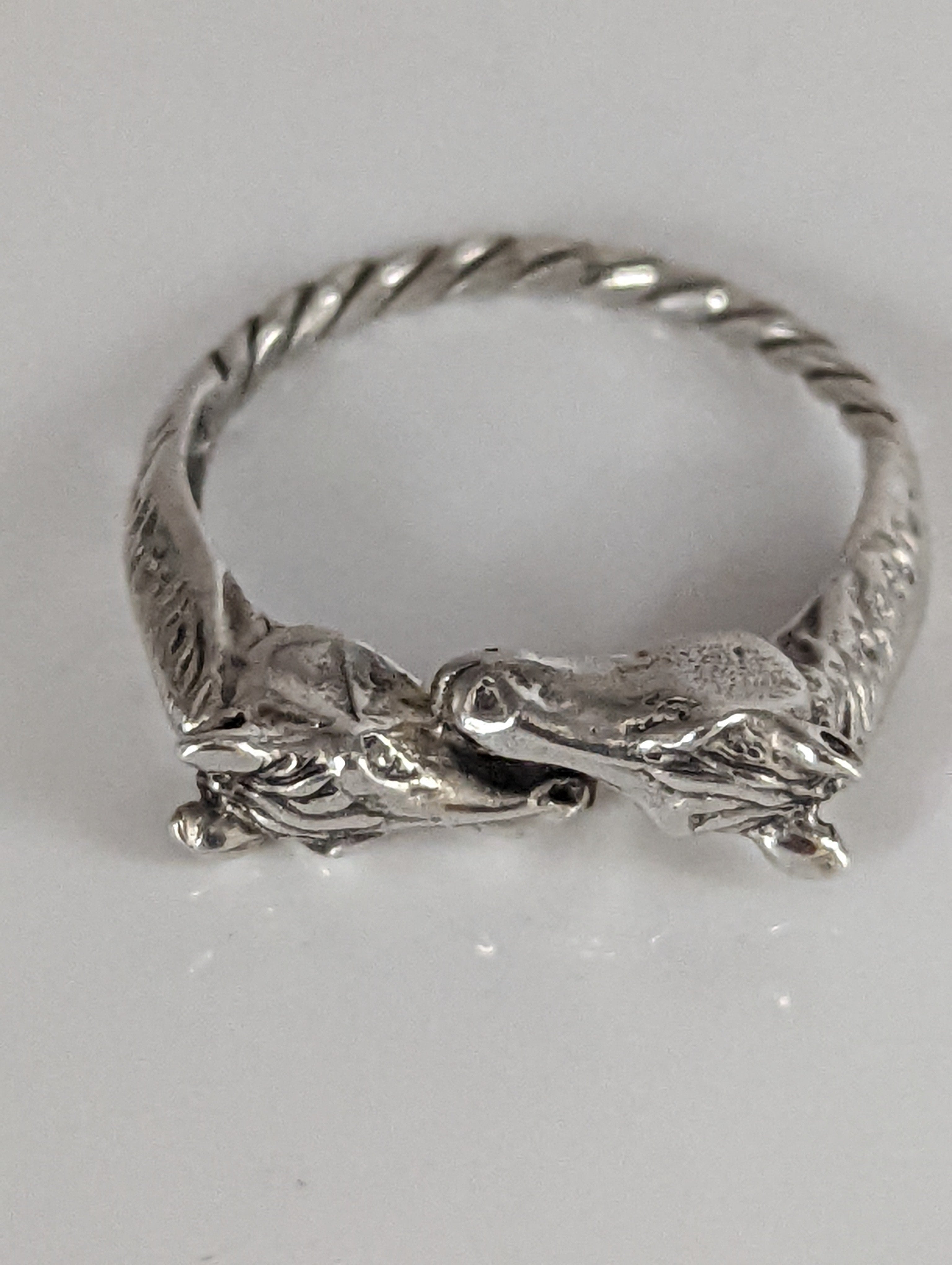925 Silver Two Horse Heads Ring – Equestrian-Inspired Gift for Him or Her