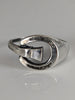 925 Silver Horseshoe Ring – Equestrian Symbol & Gift for Him or Her