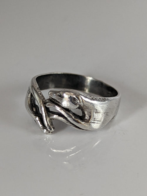 925 Silver Greyhound Ring – Handmade Elegant Dog Lover’s Band