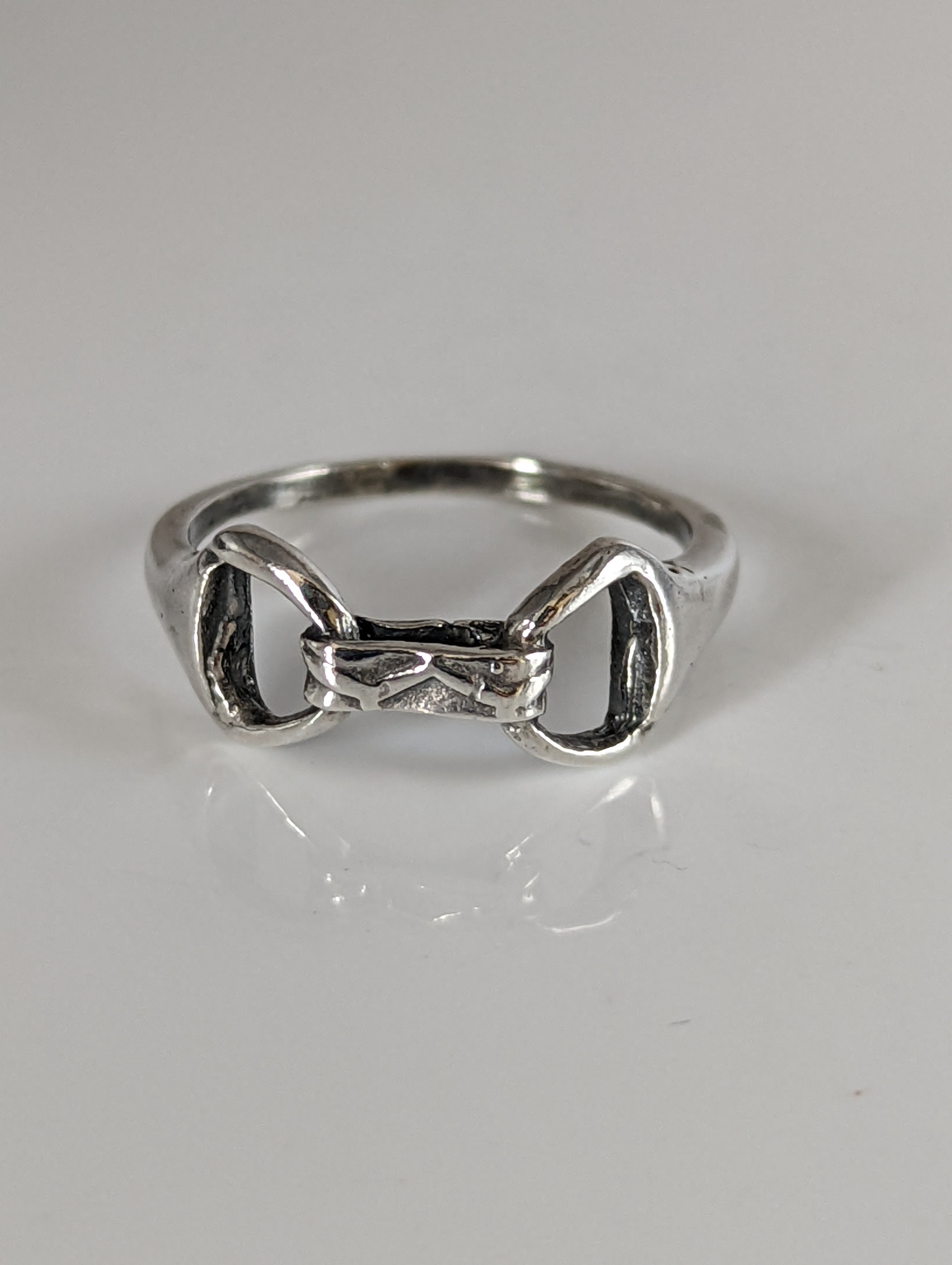 925 Silver Snaffle Bit Ring – Equestrian Jewellery for Him & Her