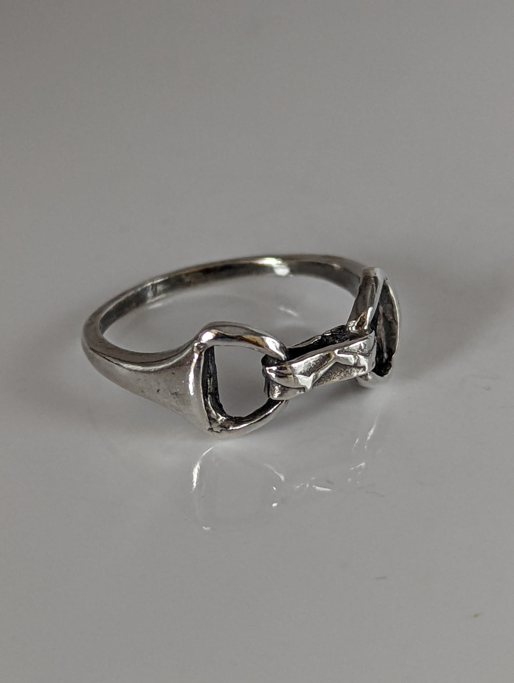 925 Silver Snaffle Bit Ring – Equestrian Jewellery for Him & Her