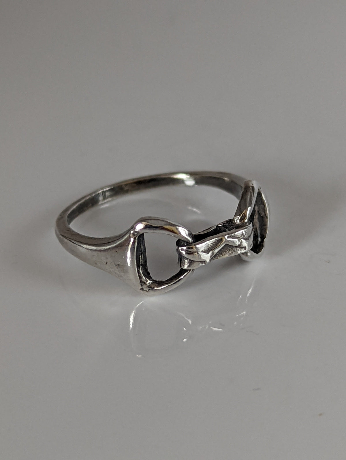 925 Silver Snaffle Bit Ring – Equestrian Jewellery for Him & Her