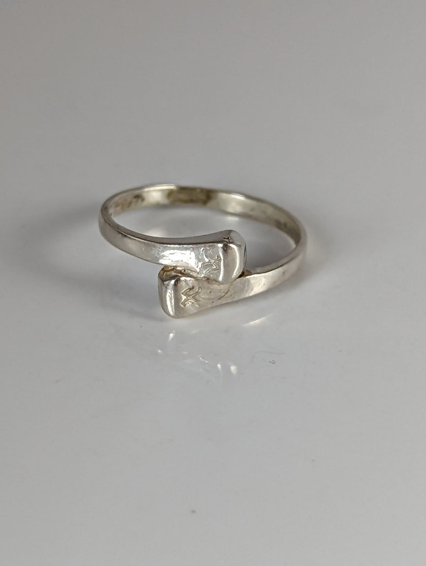 925 Silver Hoof Nail Ring – Equestrian Gift for Him & Her