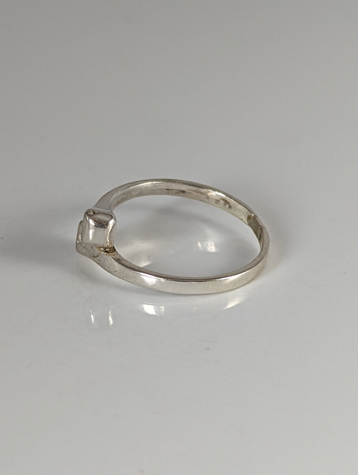 925 Silver Hoof Nail Ring – Equestrian Gift for Him & Her