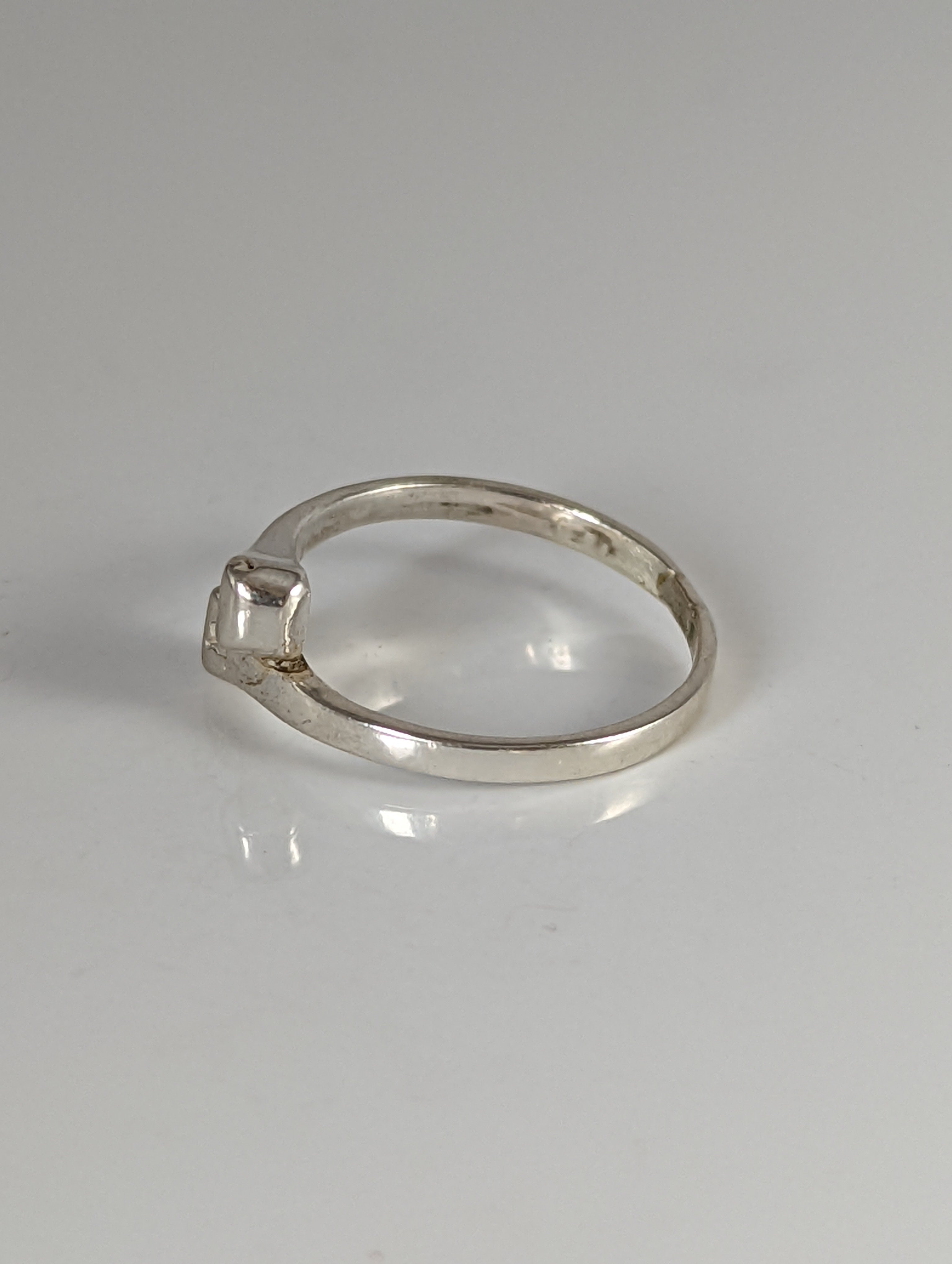 925 Silver Hoof Nail Ring – Equestrian Gift for Him & Her
