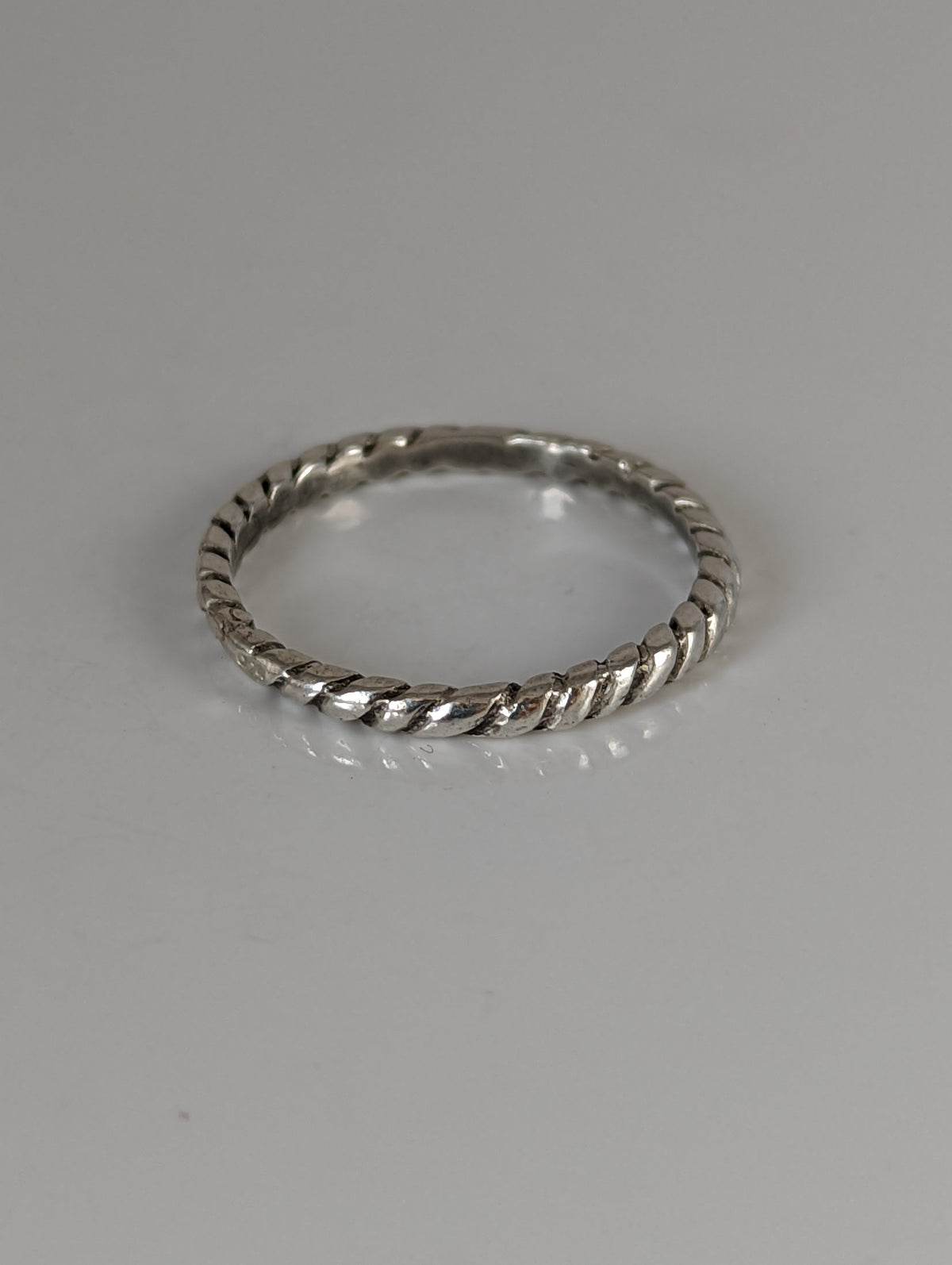 925 Silver Lead Rope Ring – Equestrian Gift for Him or Her
