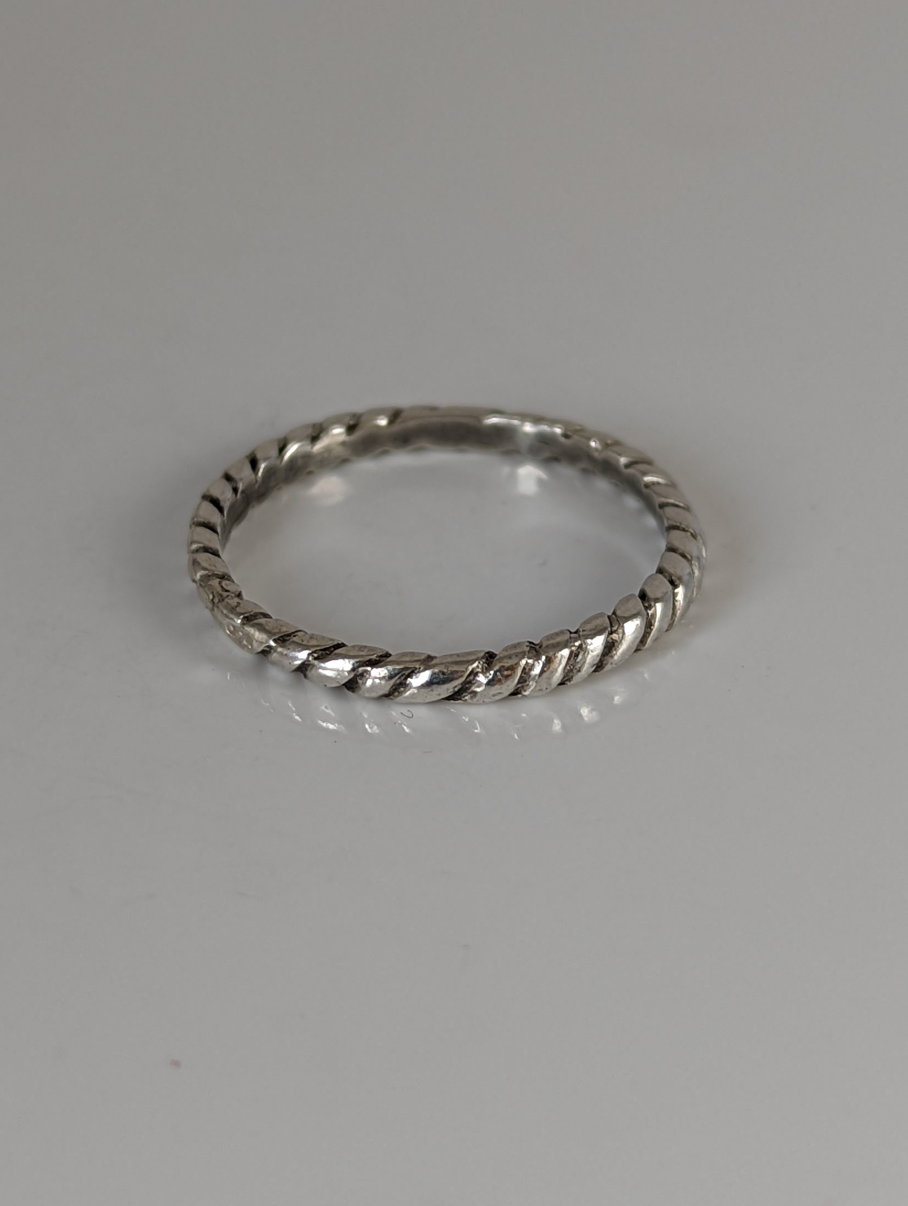 925 Silver Lead Rope Ring – Equestrian Gift for Him or Her