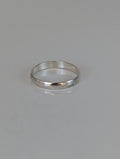 925 Silver Plain Band Ring – Unisex Equestrian-Inspired Minimalist Ring