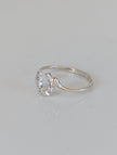 925 Silver Horseshoe Ring with Zirconia – Lucky Equestrian Gift