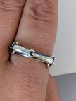 Silver Steed Snaffle on a Silver Band