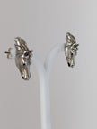 Silver Steed 3D Horse Head Studs 2