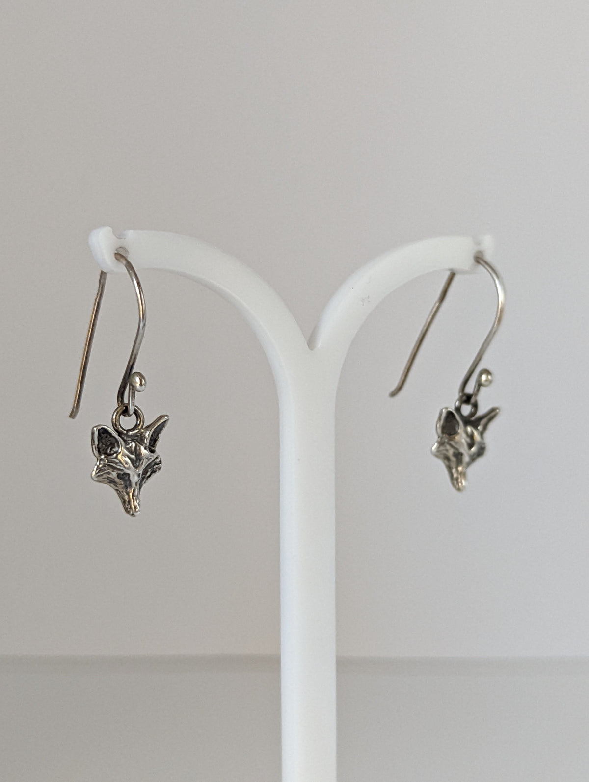 Pendientes Largos Colgantes Silver Steed Fox
