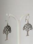 Silver Steed Fruit Tree Dangling Earrings