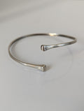 Silver Steed Hoofnail Bangle 1