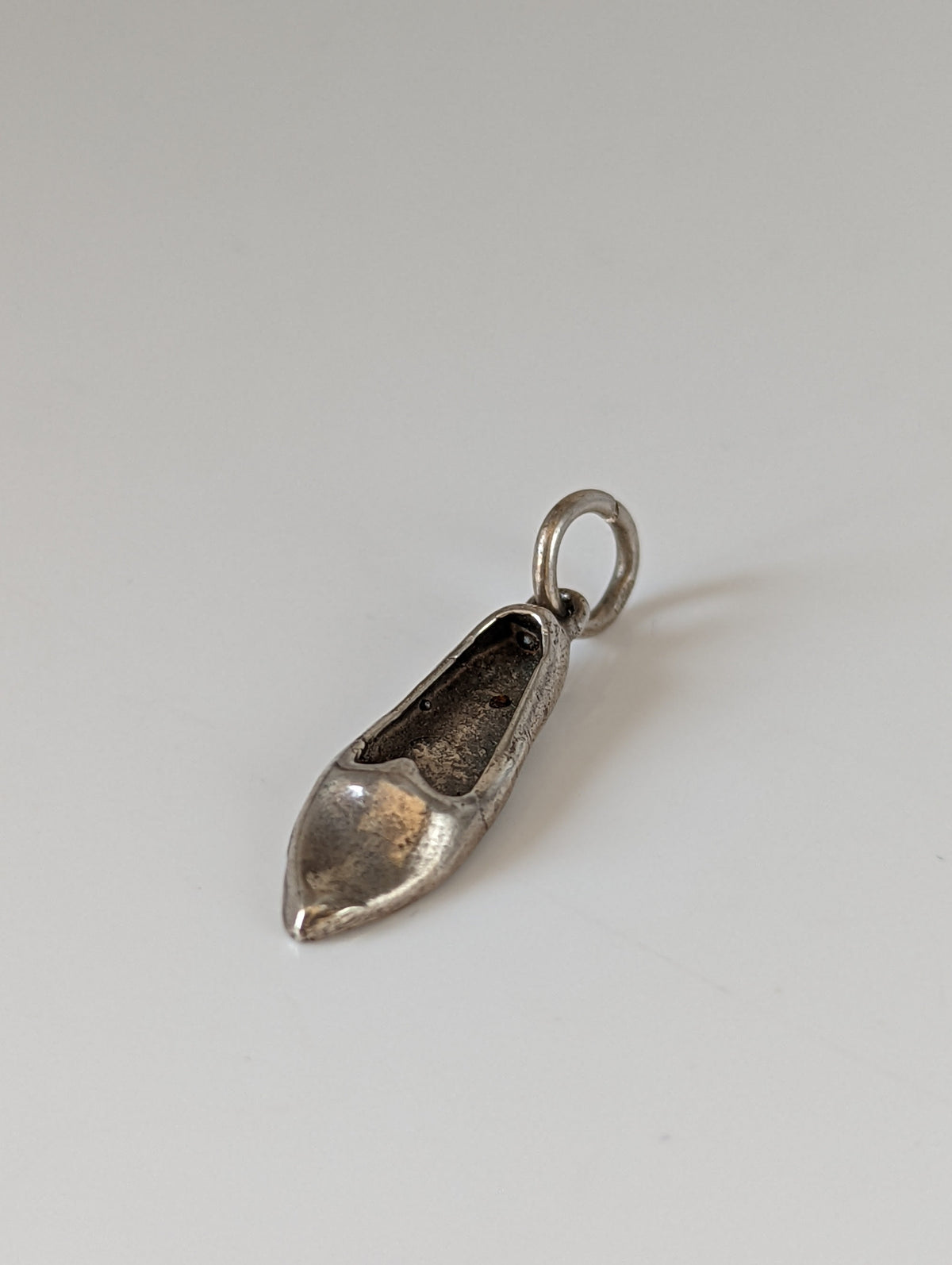 Silver Steed Slipper Silver Pendant