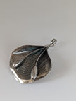 Silver Steed Extravagant Leaf & Stems Silver Pendant