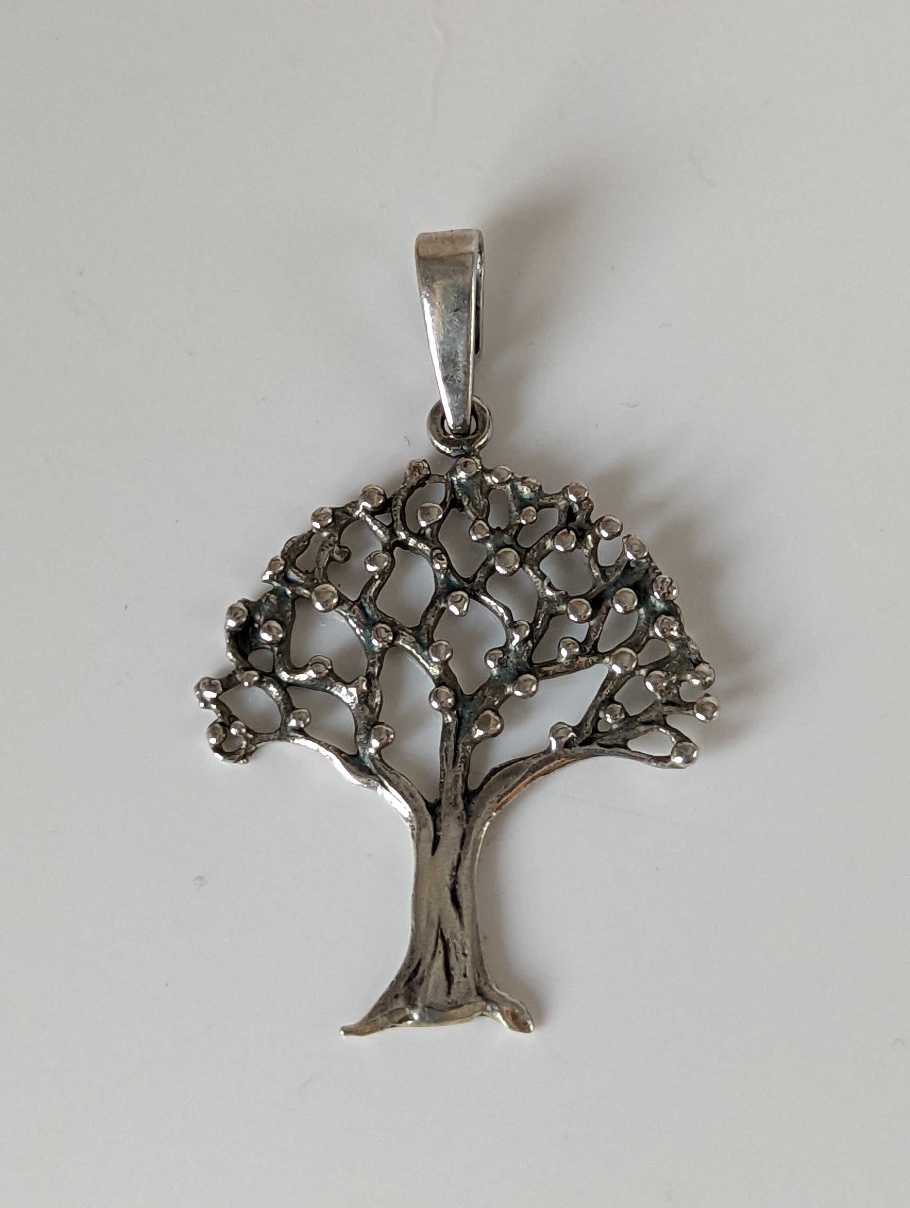 Silver Steed Fruit Tree Silver Pendant