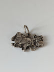 Silver Steed Happy Cow Silver Pendant