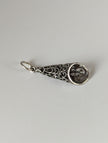 Silver Steed Filigree Cone Silver Pendant