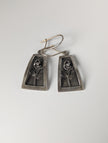 Silver Steed Treasured Rose Dropped Earrings