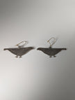 Silver Steed Pigeon Dropped Earrings
