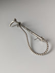 Silver Steed Cane Brooch / Stock Tie Pin