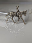 Silver Steed Dressage Brooch / Stock Tie Pin