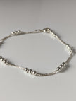 Silver Steed Delicate Ball Silver Bracelet