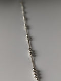 Silver Steed Delicate Ball Silver Bracelet