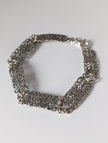 Silver Steed Filigree Vintage Silver Bracelet