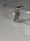Silberpferd Rosette Silberanhänger