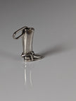 Silver Steed Riding Boot Pendant