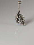 Silver Steed Oak Leaf Silver Pendant