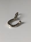 Silver Steed Lucky Horseshoe Silver Pendant