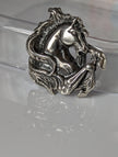 Silver Steed Wild Horse Silver Charm