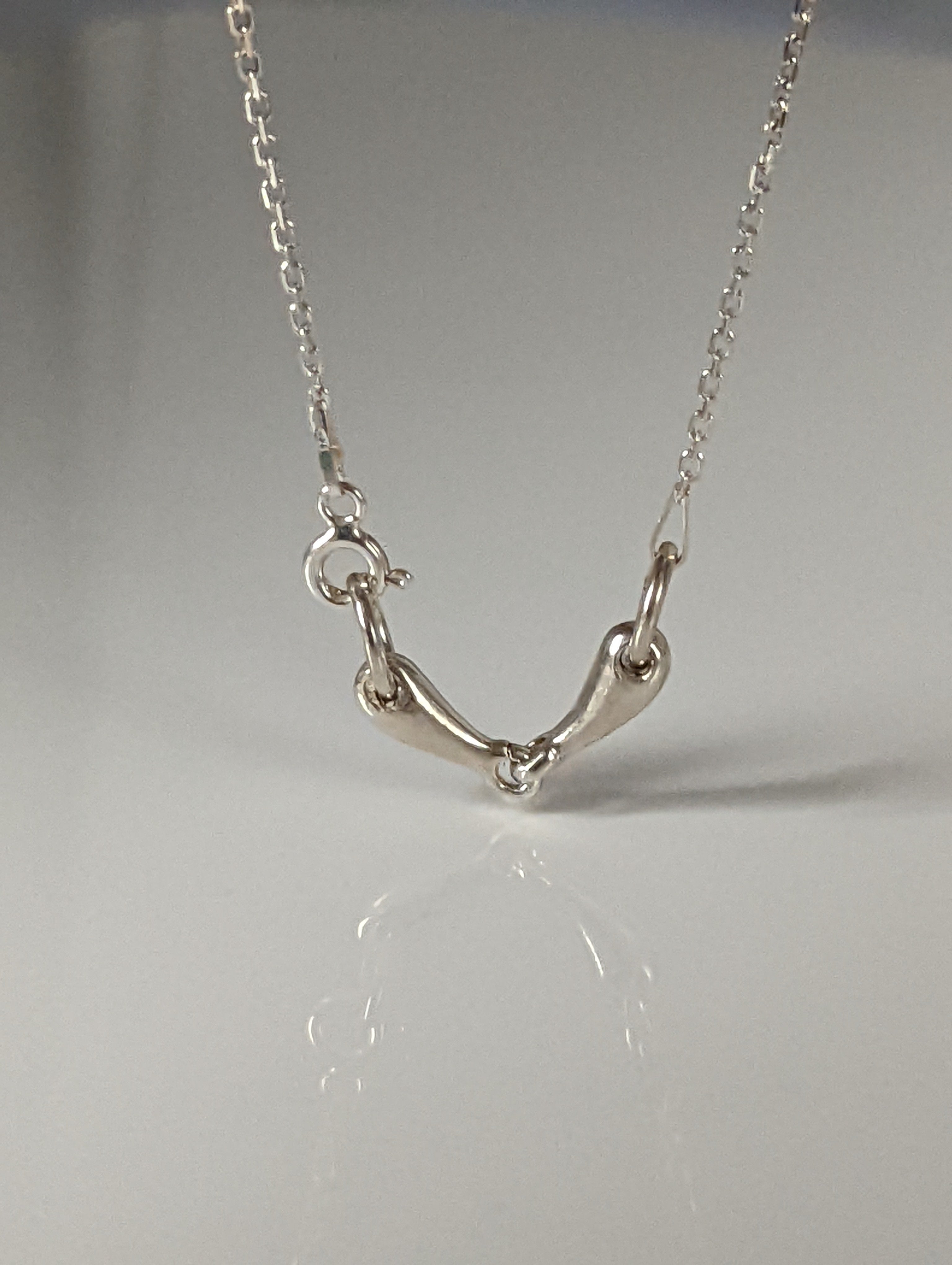 Silver Steed Snaffle Necklace