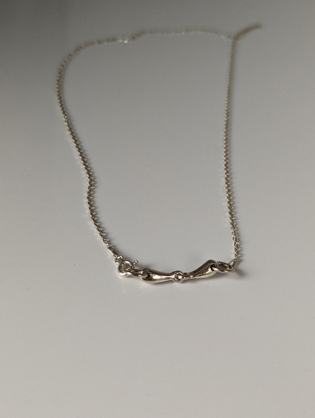 Silver Steed Snaffle Necklace