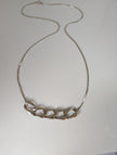 Silver Steed Chain Link Necklace
